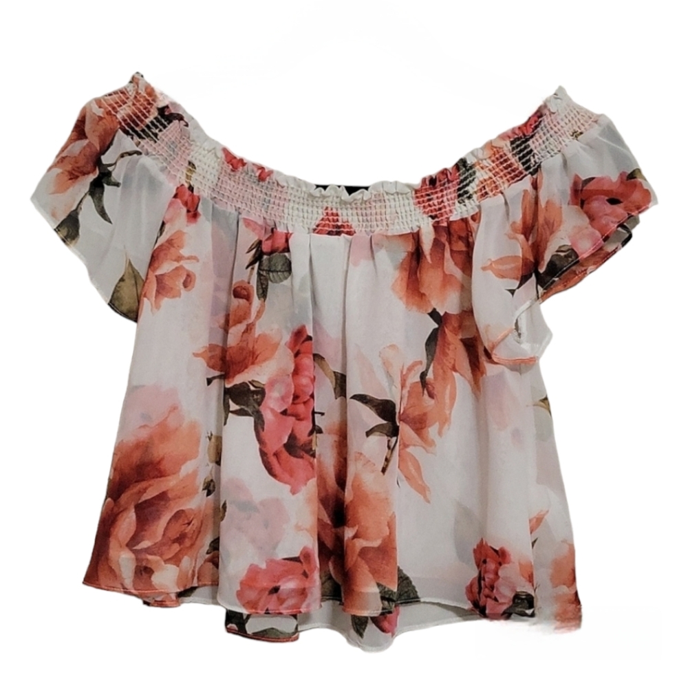 Mumu-Cropped off the shoulder top Size S